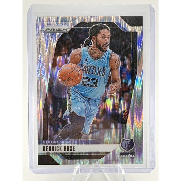 2024-25 Panini Prizm Derrick‎ Rose Skewed Prizm /249 - Picture 4 of 4
